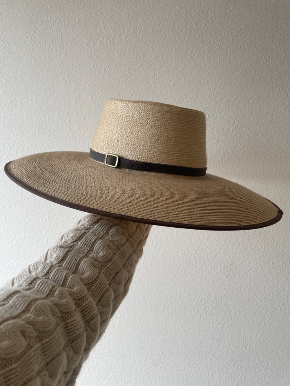 Wide Brim Sun Body Hat in Natural